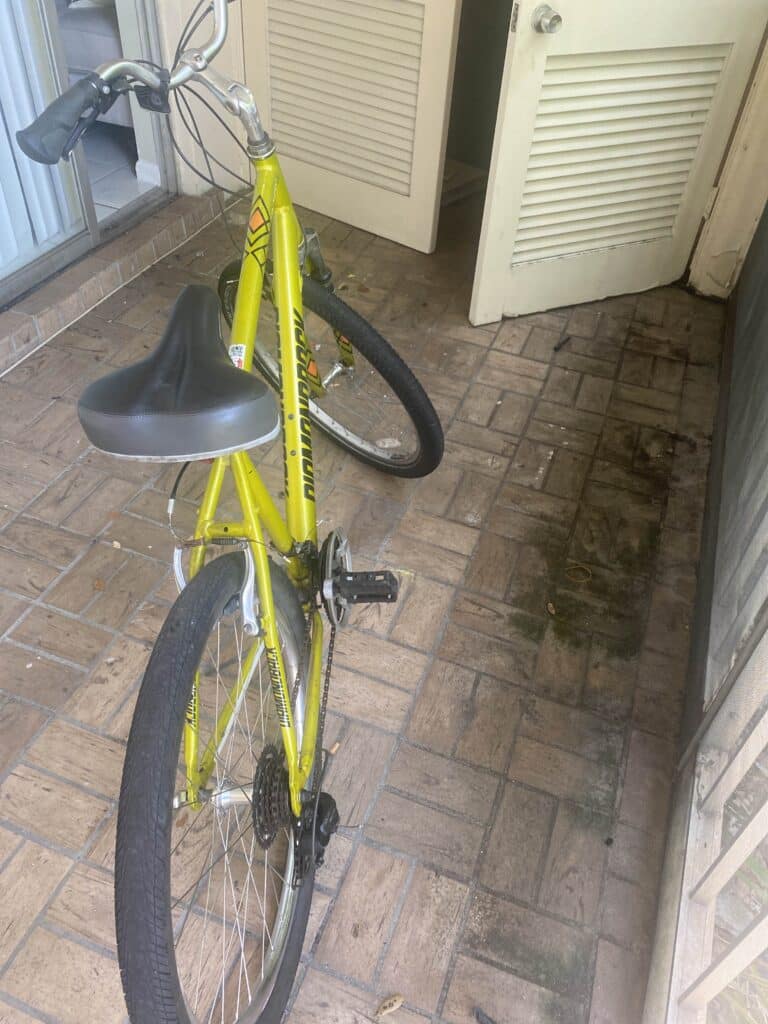 Take a good look at the tire and how to deflate it.