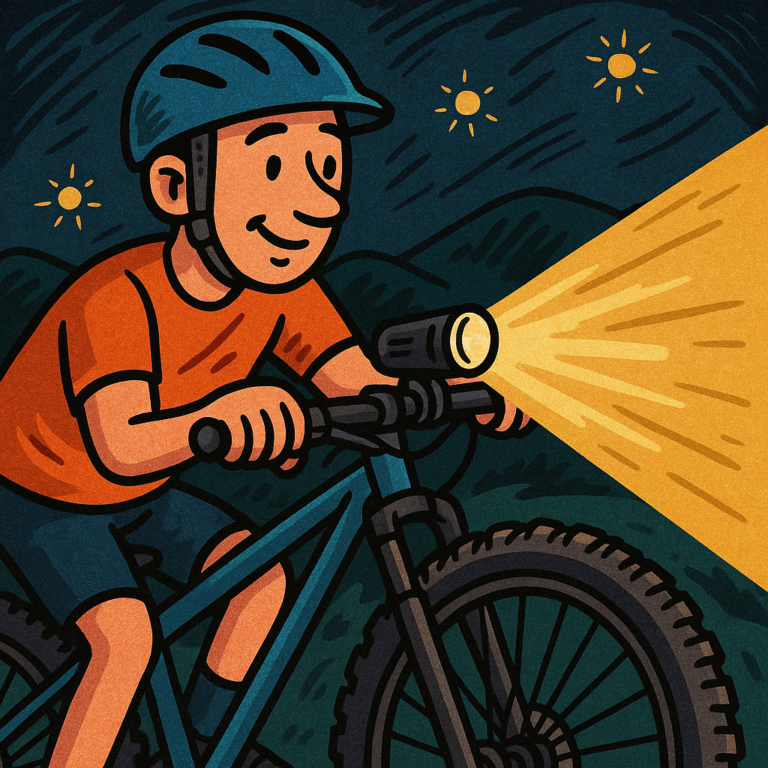 Best Mountain Bike Night Riding Lights 2025: Brightness Tested