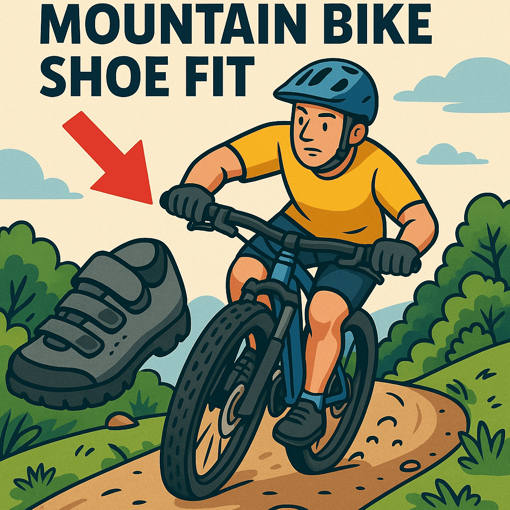 Mountain bike shoe fit, mountain biking footwear, cycling shoes for mountain biking, off-road bike shoes, trail riding footwear.