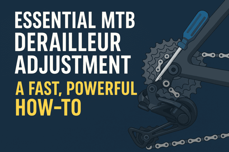 Essential MTB Derailleur Adjustment: A Fast, Powerful How-To